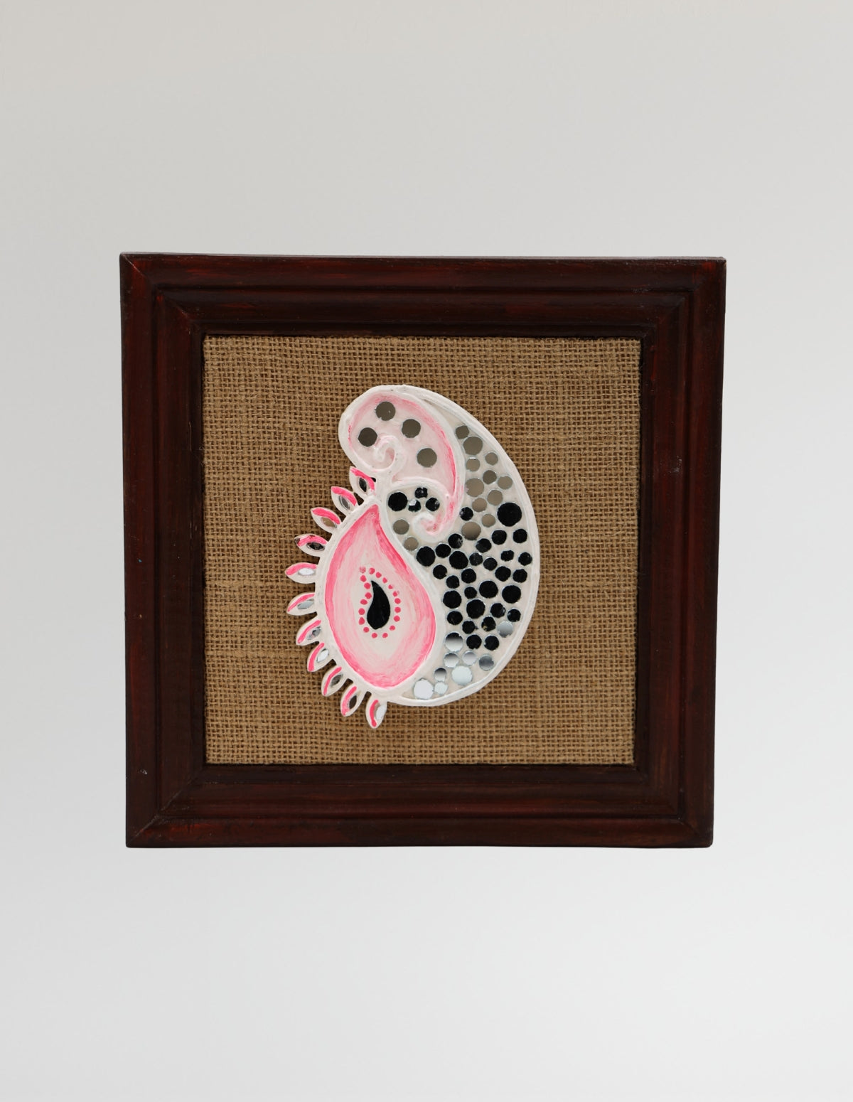 Framed Jute Wall Art Set