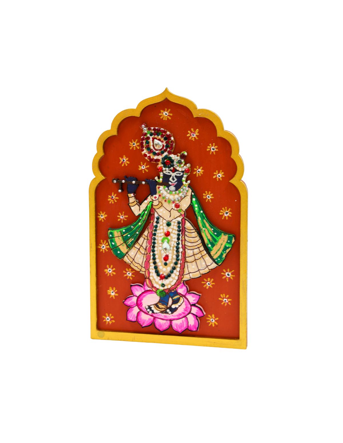 Sparkling Krishna Wall Decor