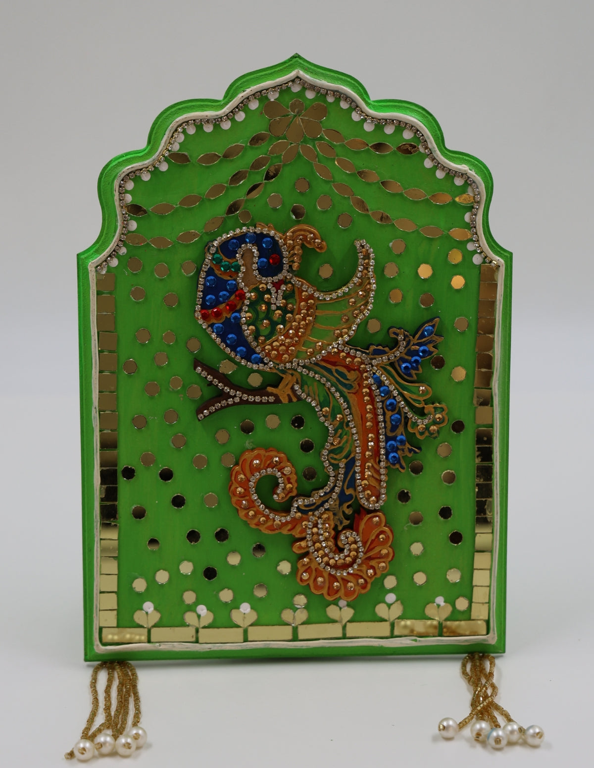 Peacock Splendor Wall Panel