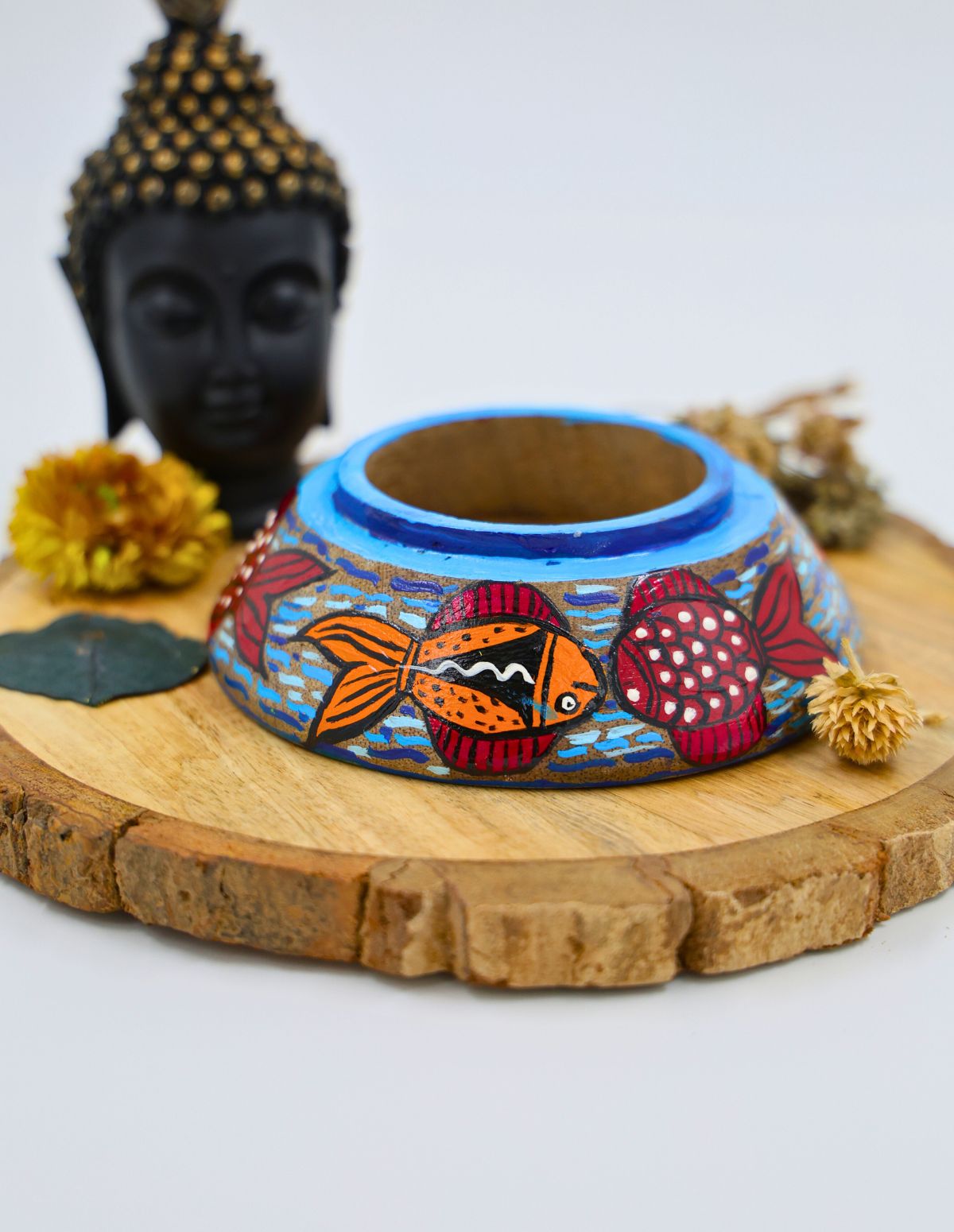 Ocean Whisper Tealight Holder