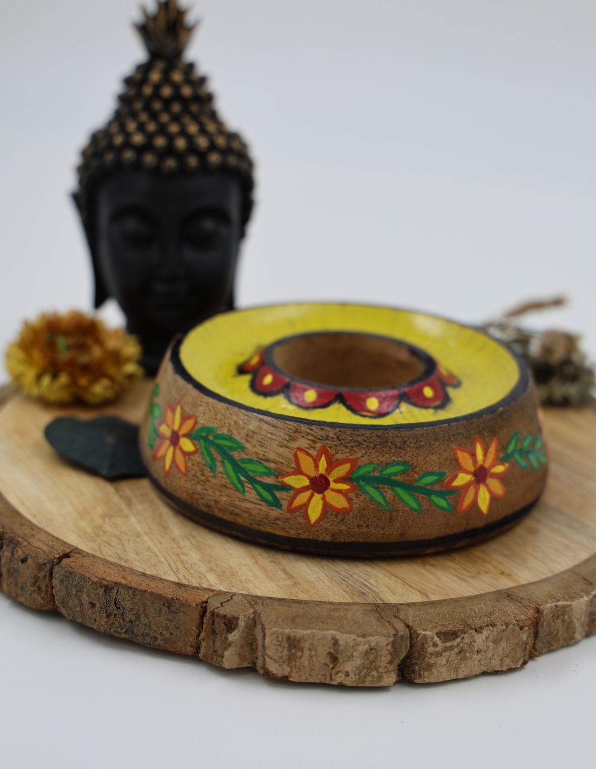 Golden Meadow Tealight Holder