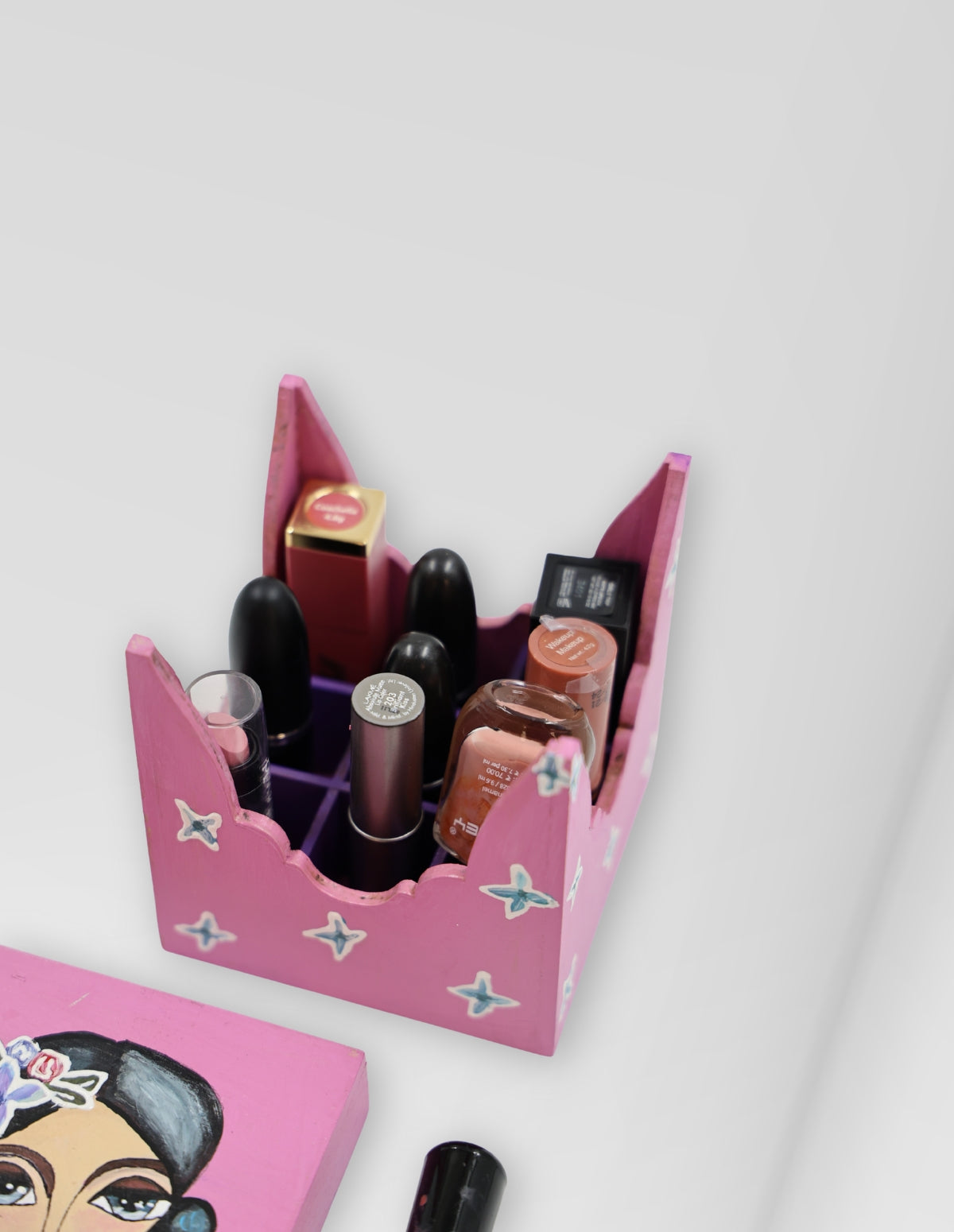 Pink Bloom Vanity Box