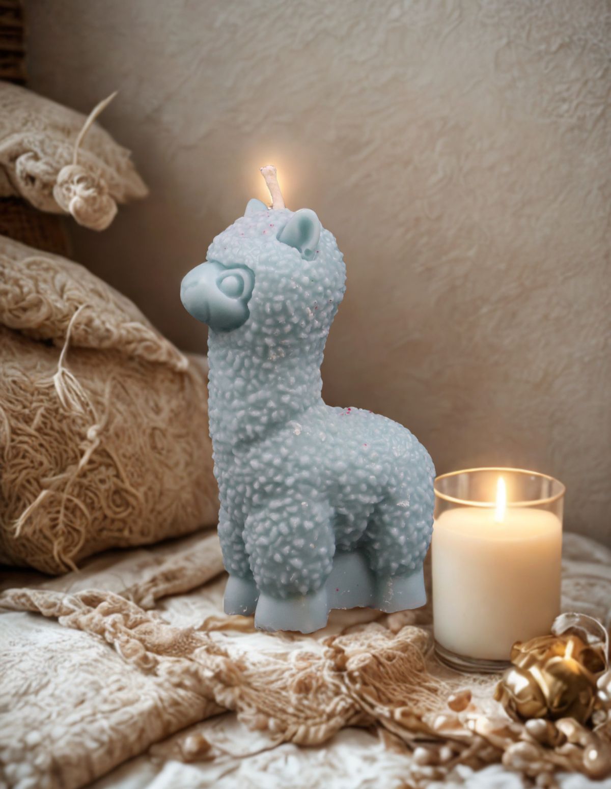 Cozy Llama Glow Candle