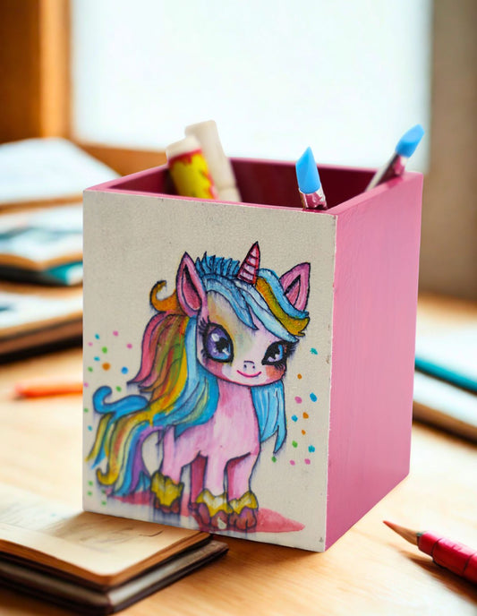 Unicorn Pony Mystic Pen Satnd