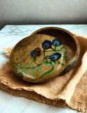 The Azure Butterfly Pea Wooden Roti Keeper