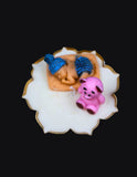 Baby Boy baby shower candel