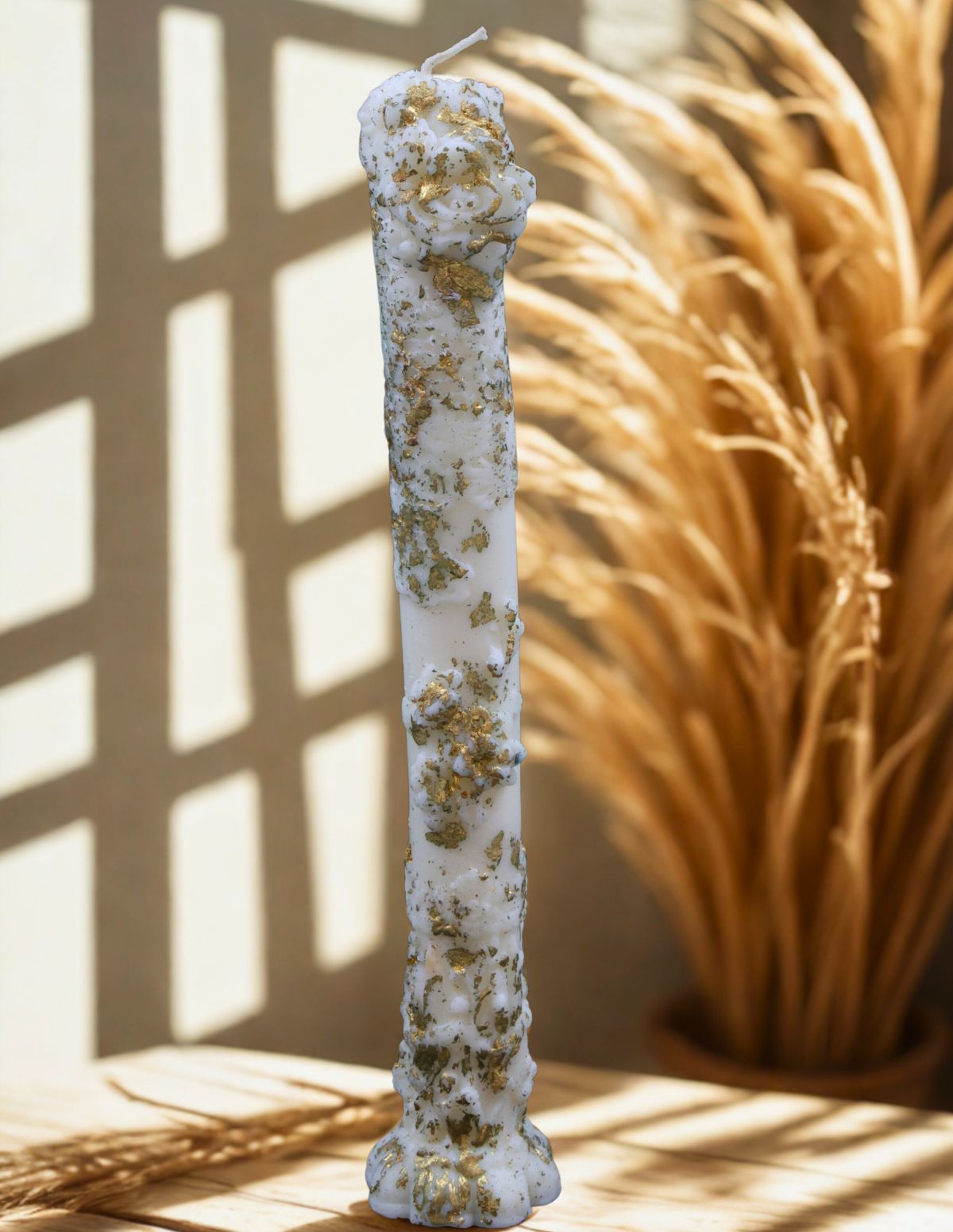 Royal Gold Leaf Candle