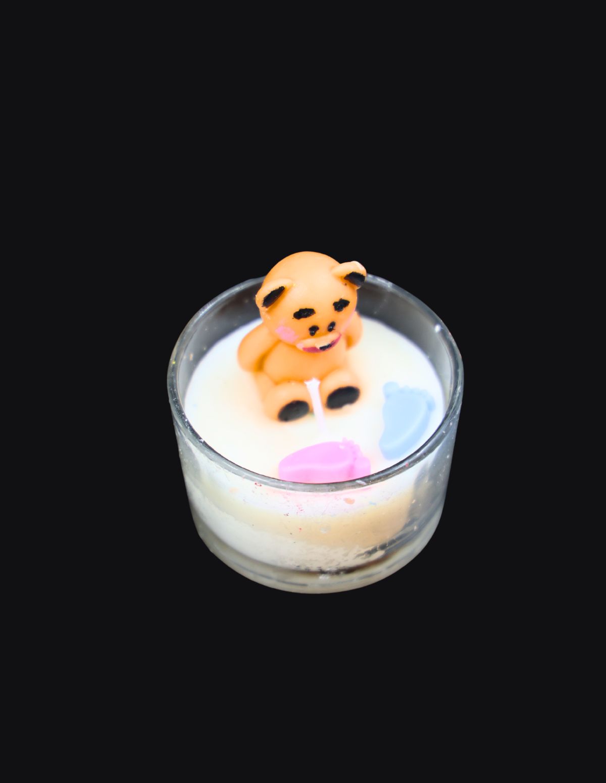 Baby Shower teddy candel
