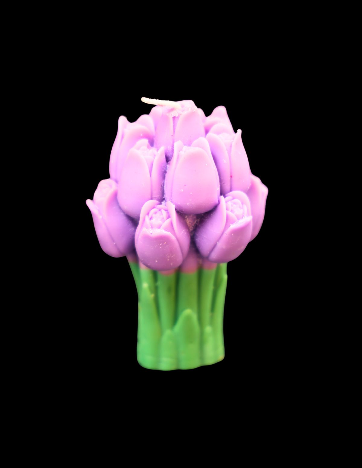 Enchanted Tulip Bouquet Sculptural Candle