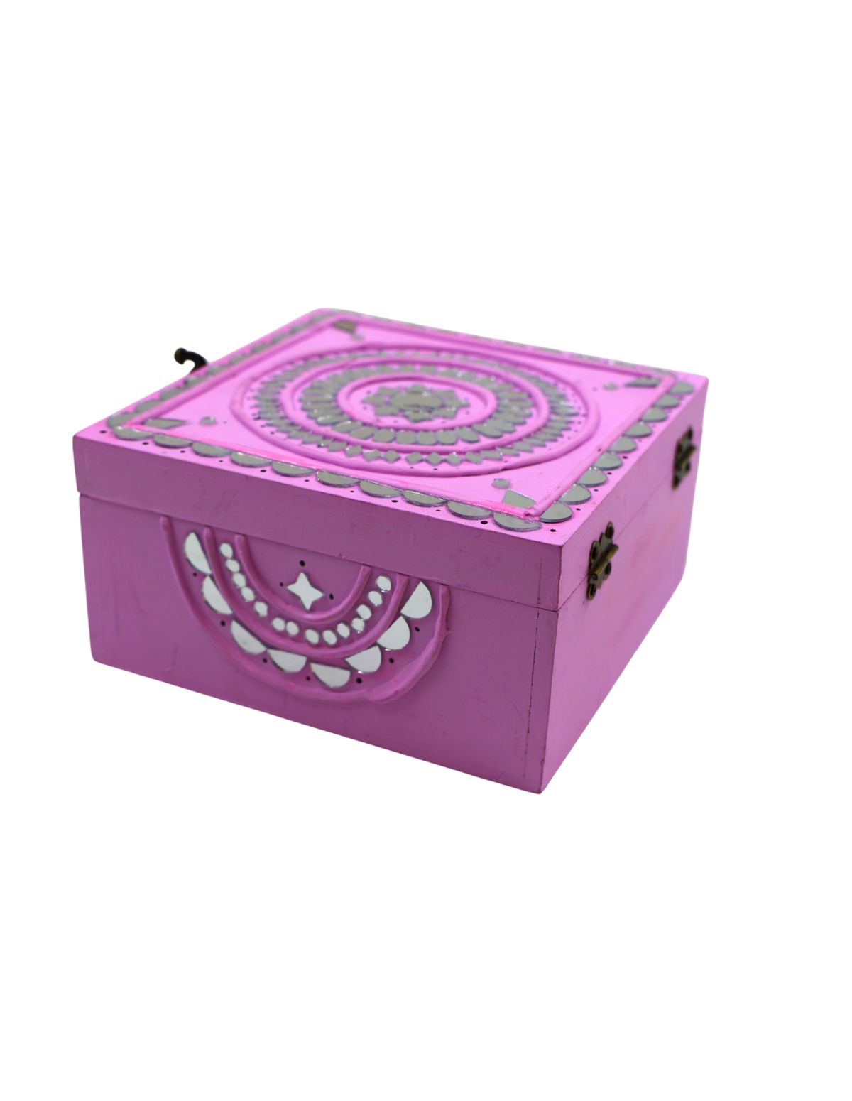The Gulabi Aaina Mirror-Work Keepsake Box