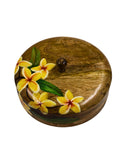 The Plumeria Sunburst Wooden Roti Box