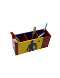 Superhero-Themed Horizontal Pen Stand
