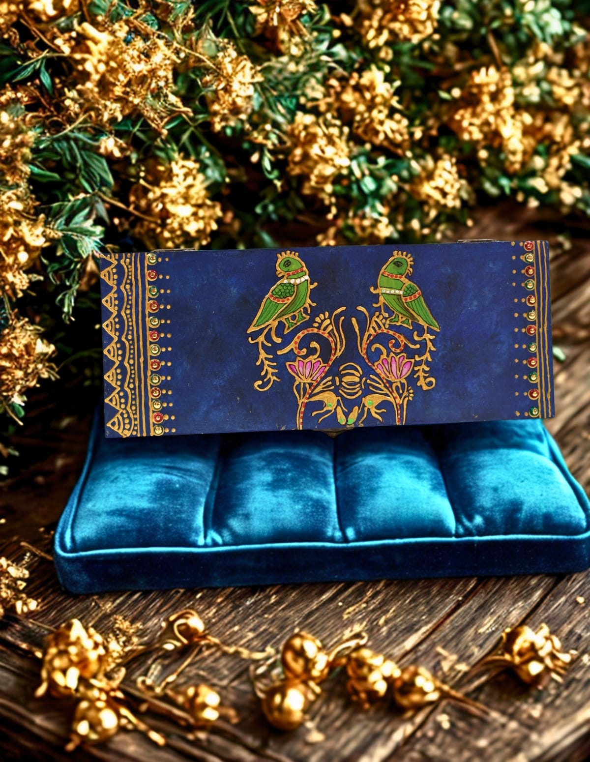 The Royal Parrot Bangle Case