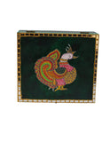 The Emerald Peacock Timepiece Case