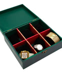 The Emerald Peacock Timepiece Case