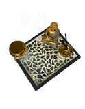 The Shattered Mirror Bath Caddy