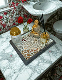 The Shattered Mirror Bath Caddy
